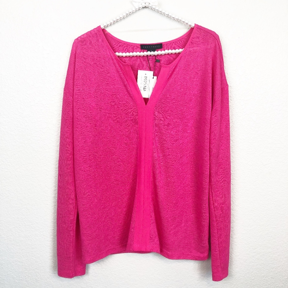 NWT Sanctuary Sweater V-Neckline Lightweight sz L